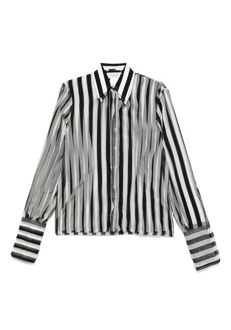 Camicia a righe sumero in ianco e nero Maxmara Sportmax - donna MAXMARA SPORTMAX | 2512111042600003